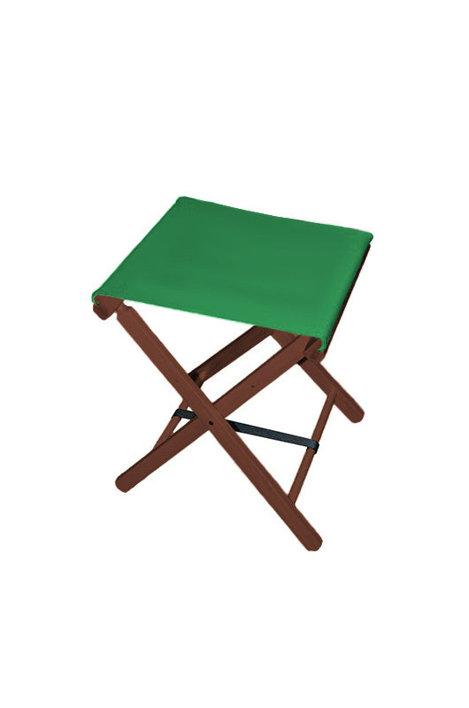 Camp Stool Walnut Finish