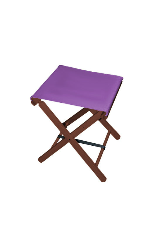 Camp Stool Walnut Finish