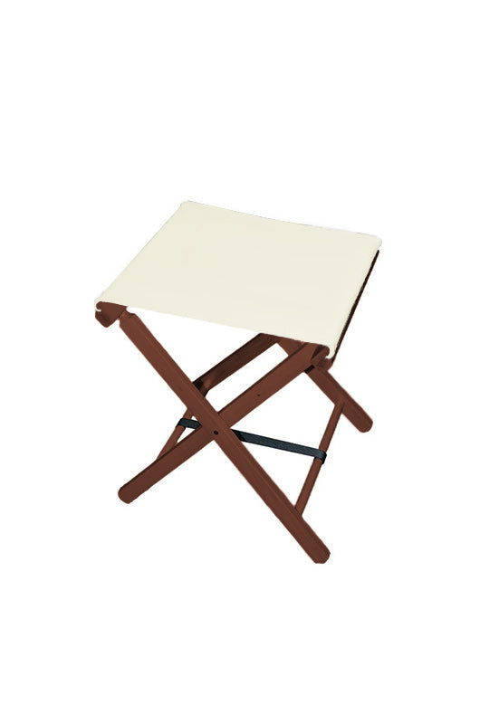 Camp Stool Walnut Finish