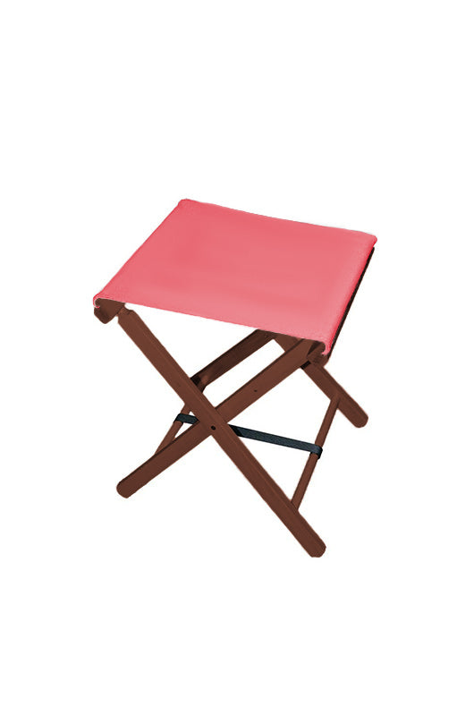 Camp Stool Walnut Finish