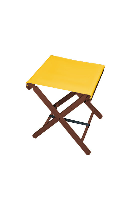 Camp Stool Walnut Finish