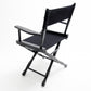 Table Height (18″) Director’s Chair – Gold Medal Classic Black Finish