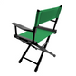 Table Height (18″) Director’s Chair – Gold Medal Classic Black Finish