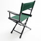 Table Height (18″) Director’s Chair – Gold Medal Classic Black Finish
