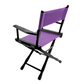 Table Height (18″) Director’s Chair – Gold Medal Classic Black Finish