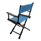 Table Height (18″) Director’s Chair – Gold Medal Classic Black Finish