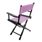 Table Height (18″) Director’s Chair – Gold Medal Classic Black Finish