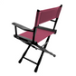 Table Height (18″) Director’s Chair – Gold Medal Classic Black Finish