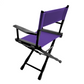 Table Height (18″) Director’s Chair – Gold Medal Classic Black Finish