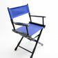 Table Height (18″) Director’s Chair – Gold Medal Classic Black Finish