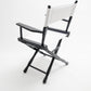 Table Height (18″) Director’s Chair – Gold Medal Classic Black Finish