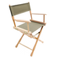 Table Height (18″) Director’s Chair – Gold Medal Classic Natural Finish