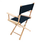 Table Height (18″) Director’s Chair – Gold Medal Classic Natural Finish