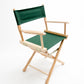 Table Height (18″) Director’s Chair – Gold Medal Classic Natural Finish