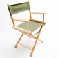 Table Height (18″) Director’s Chair – Gold Medal Classic Natural Finish