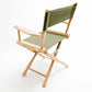 Table Height (18″) Director’s Chair – Gold Medal Classic Natural Finish