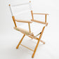 Table Height (18″) Director’s Chair – Gold Medal Classic Natural Finish