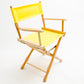Table Height (18″) Director’s Chair – Gold Medal Classic Natural Finish