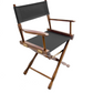 Table Height (18″) Director’s Chair – Gold Medal Classic Walnut Finish