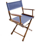 Table Height (18″) Director’s Chair – Gold Medal Classic Walnut Finish