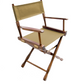 Table Height (18″) Director’s Chair – Gold Medal Classic Walnut Finish