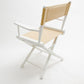 Table Height (18″) Director’s Chair – Gold Medal Classic White Finish