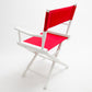 Table Height (18″) Director’s Chair – Gold Medal Classic White Finish