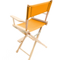 Counter Height (24″) Director’s Chair – Gold Medal Classic Natural Finish
