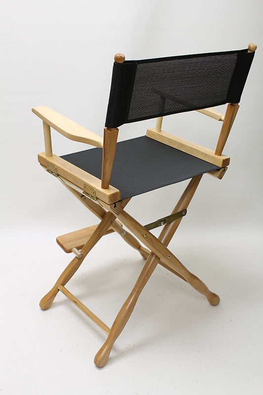 Counter Height (24″) Director’s Chair – Gold Medal Classic Natural Finish