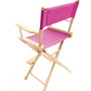 Counter Height (24″) Director’s Chair – Gold Medal Classic Natural Finish