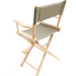Counter Height (24″) Director’s Chair – Gold Medal Classic Natural Finish