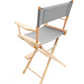 Counter Height (24″) Director’s Chair – Gold Medal Classic Natural Finish