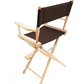 Counter Height (24″) Director’s Chair – Gold Medal Classic Natural Finish