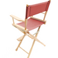 Counter Height (24″) Director’s Chair – Gold Medal Classic Natural Finish