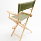 Counter Height (24″) Director’s Chair – Gold Medal Classic Natural Finish