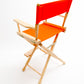 Counter Height (24″) Director’s Chair – Gold Medal Classic Natural Finish