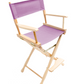 Counter Height (24″) Director’s Chair – Gold Medal Classic Natural Finish
