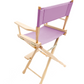 Counter Height (24″) Director’s Chair – Gold Medal Classic Natural Finish
