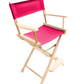 Counter Height (24″) Director’s Chair – Gold Medal Classic Natural Finish