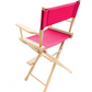 Counter Height (24″) Director’s Chair – Gold Medal Classic Natural Finish