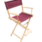 Counter Height (24″) Director’s Chair – Gold Medal Classic Natural Finish