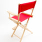 Counter Height (24″) Director’s Chair – Gold Medal Classic Natural Finish