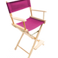 Counter Height (24″) Director’s Chair – Gold Medal Classic Natural Finish