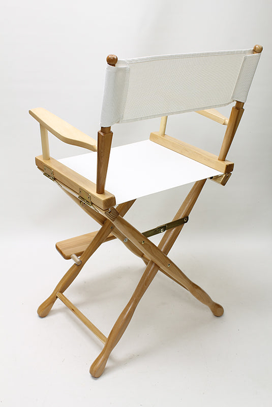 Counter Height (24″) Director’s Chair – Gold Medal Classic Natural Finish