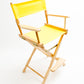 Counter Height (24″) Director’s Chair – Gold Medal Classic Natural Finish