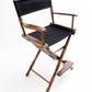 Counter Height (24″) Director’s Chair – Gold Medal Classic Walnut Finish