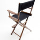 Counter Height (24″) Director’s Chair – Gold Medal Classic Walnut Finish