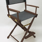 Counter Height (24″) Director’s Chair – Gold Medal Classic Walnut Finish