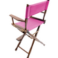 Counter Height (24″) Director’s Chair – Gold Medal Classic Walnut Finish