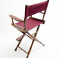 Counter Height (24″) Director’s Chair – Gold Medal Classic Walnut Finish